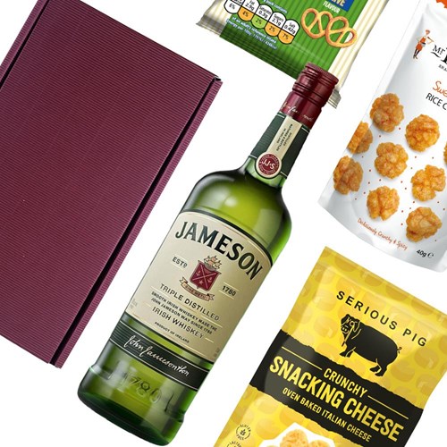Jameson Irish Whiskey 70cl Nibbles Hamper